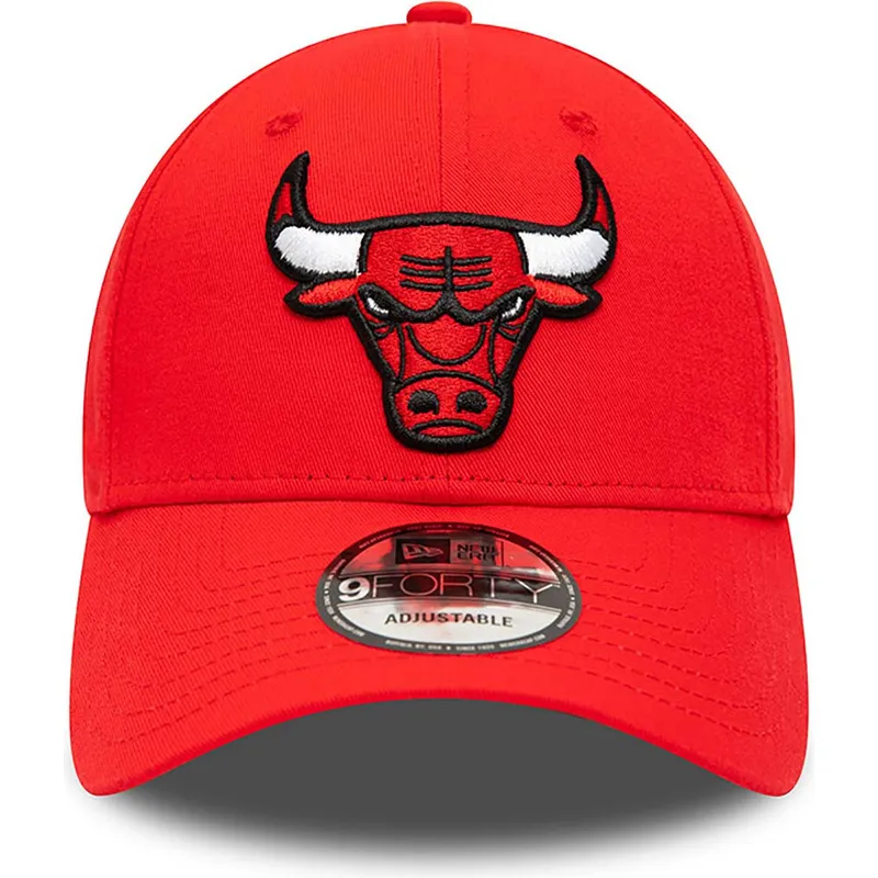 cepur-izliekta-sarkans-regulejams-9forty-team-side-patch-no-chicago-bulls-nba-no-new-era