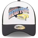 cepur-izliekta-truckeris-tumsi-zils-snapback-new-york-a-frame-us-state-wordmark-no-new-era
