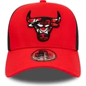 cepur-izliekta-truckeris-sarkans-snapback-a-frame-camo-infill-no-chicago-bulls-nba-no-new-era