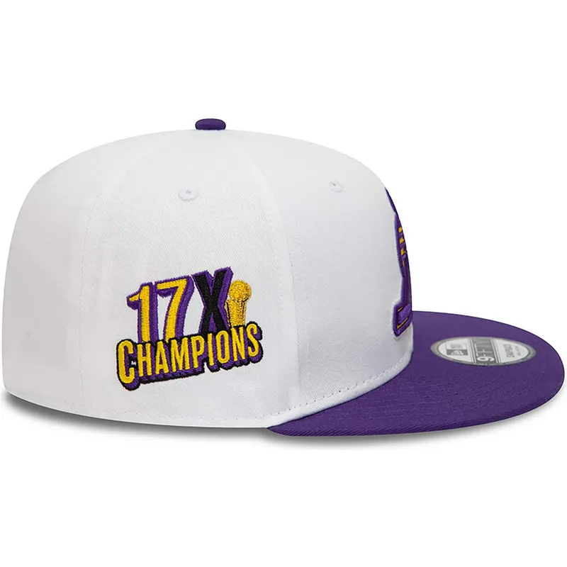 cap-plakana-white-snapback-9fifty-crown-patches-champions-no-los-angeles-lakers-nba-no-new-era