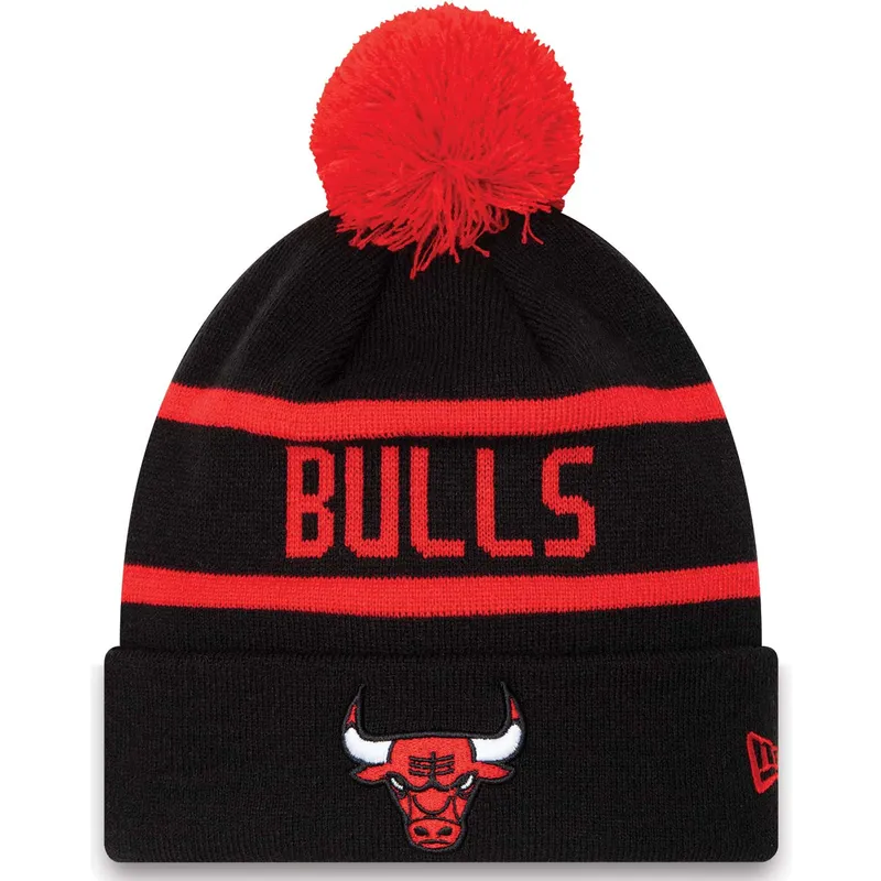 cepur-ar-bumbuli-melns-cuff-jake-no-chicago-bulls-nba-no-new-era cepur-ar-bumbuli-melns-cuff-jake-no-chicago-bulls-nba-no-new-era
