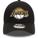 cepur-izliekta-melns-regulejams-9forty-gradient-infill-no-los-angeles-lakers-nba-no-new-era