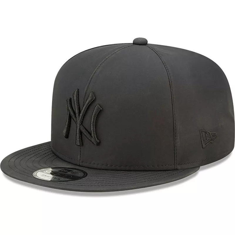 Gorra plana negra snapback con logo negro 9FIFTY Gore-Tex de New York  Yankees MLB de New Era