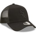 new-era-black-logo-a-frame-tonal-mesh-chicago-white-sox-mlb-black-trucker-hat