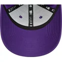 verstellbare-violette-9forty-print-infill-kappe-der-los-angeles-lakers-nba-von-new-era
