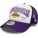 cepur-izliekta-truckeris-violets-snapback-a-frame-league-champions-no-los-angeles-lakers-nba-no-new-era