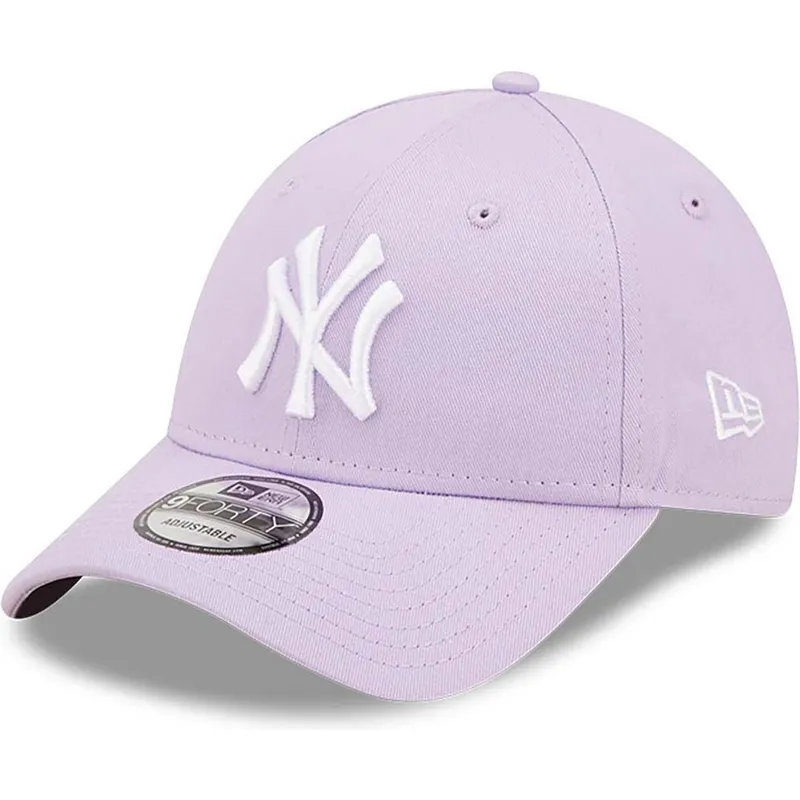 cap-izliekta-violet-adjustable-strap-9forty-league-essential-no-new-york-yankees-mlb-no-new-era