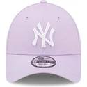 cap-izliekta-violet-adjustable-strap-9forty-league-essential-no-new-york-yankees-mlb-no-new-era
