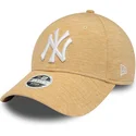 bojd-beige-justerbar-keps-for-dam-9forty-jersey-fran-new-york-yankees-mlb-av-new-era