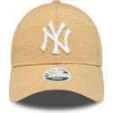 cap-izliekta-beige-adjustable-strap-9forty-jersey-no-new-york-yankees-mlb-no-new-era