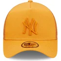 cepur-izliekta-truckeris-oranzs-snapback-a-frame-tonal-mesh-no-new-york-yankees-mlb-no-new-era