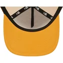 cepur-izliekta-truckeris-oranzs-snapback-a-frame-tonal-mesh-no-new-york-yankees-mlb-no-new-era