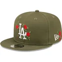 cap-plakana-green-snapback-9fifty-flower-no-los-angeles-dodgers-mlb-no-new-era