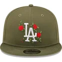cap-plakana-green-snapback-9fifty-flower-no-los-angeles-dodgers-mlb-no-new-era
