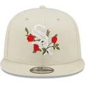 cepur-plakana-bess-snapback-9fifty-flower-no-chicago-white-sox-mlb-no-new-era