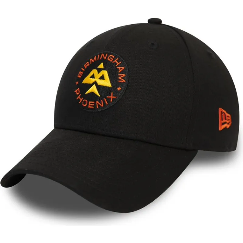 cap-izliekta-black-adjustable-strap-9forty-essential-no-birmingham-phoenix-the-hundred-no-new-era