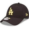 cap-izliekta-black-adjustable-strap-9forty-league-essential-no-los-angeles-dodgers-mlb-no-new-era