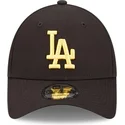 cap-izliekta-black-adjustable-strap-9forty-league-essential-no-los-angeles-dodgers-mlb-no-new-era