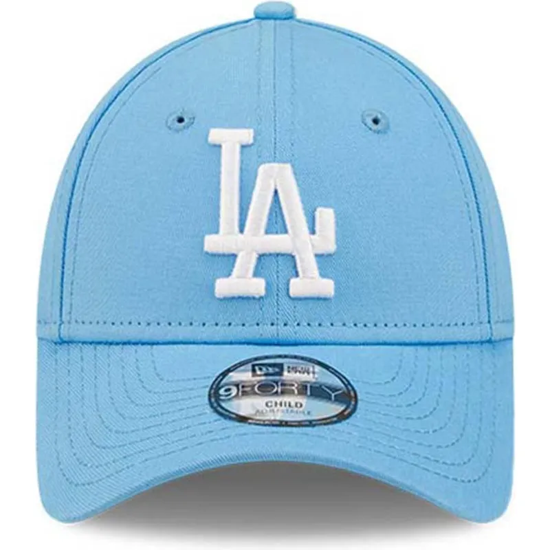 cepur-izliekta-zils-regulejams-berniem-9forty-league-essential-no-los-angeles-dodgers-mlb-no-new-era