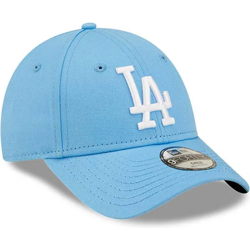 cepur-izliekta-zils-regulejams-berniem-9forty-league-essential-no-los-angeles-dodgers-mlb-no-new-era