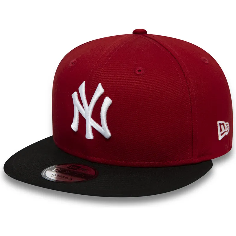 cepur-plakana-sarkans-snapback-9fifty-colour-block-no-new-york-yankees-mlb-no-new-era