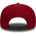 new-era-new-york-yankees-mlb-9fifty-colour-block-snapback-kappe-in-rot-und-schwarz