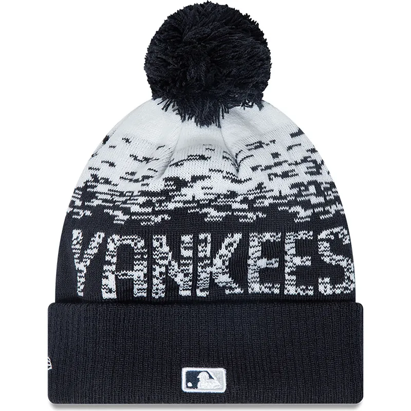 marineblaue-bommelmutze-sport-der-new-york-yankees-mlb-von-new-era