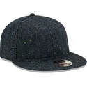 cepur-plakana-tumsi-zils-regulejams-9fifty-tweed-no-new-era
