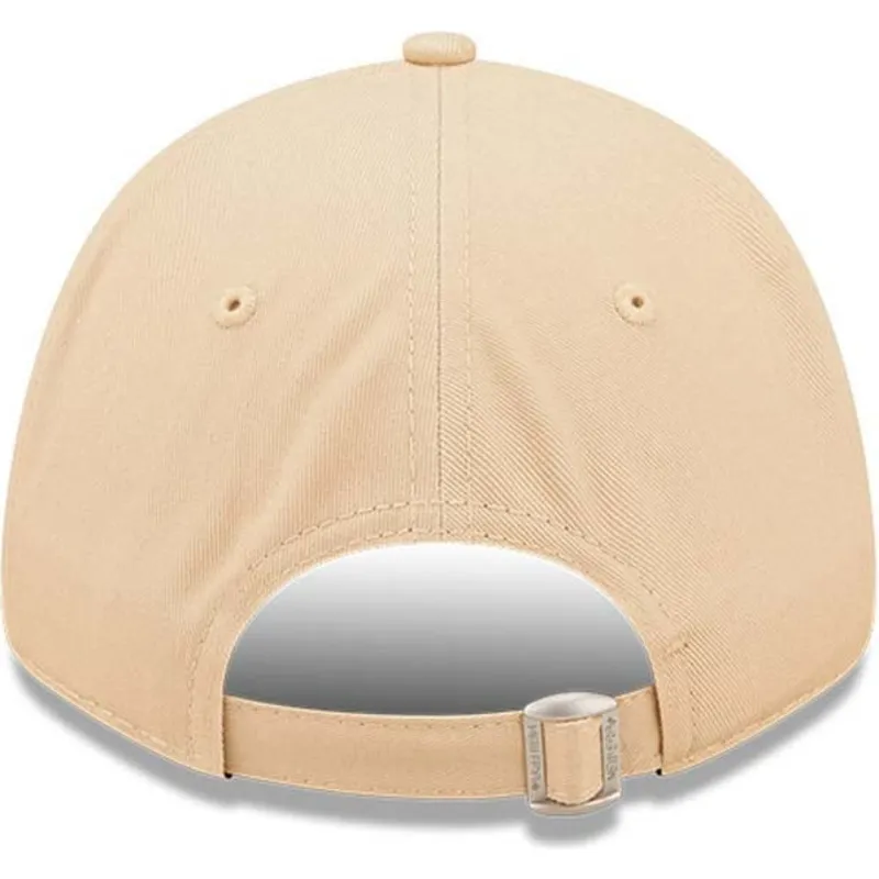 cap-izliekta-beige-adjustable-strap-9forty-league-essential-no-new-york-yankees-mlb-no-new-era