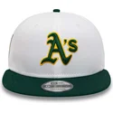 cepur-plakana-balts-snapback-rickey-henderson-9fifty-crown-patches-no-oakland-athletics-mlb-no-new-era