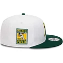 weiss-grune-snapback-kappe-rickey-henderson-9fifty-crown-patches-der-oakland-athletics-mlb-von-new-era