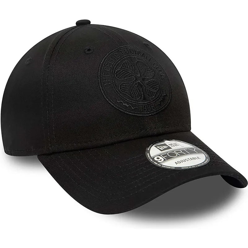 cap-izliekta-black-adjustable-strap-9forty-no-celtic-football-club-scottish-premiership-no-new-era
