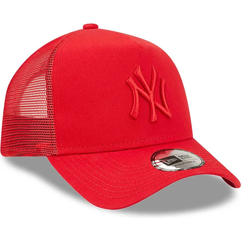 cap-izliekta-red-snapback-a-frame-tonal-mesh-no-new-york-yankees-mlb-no-new-era