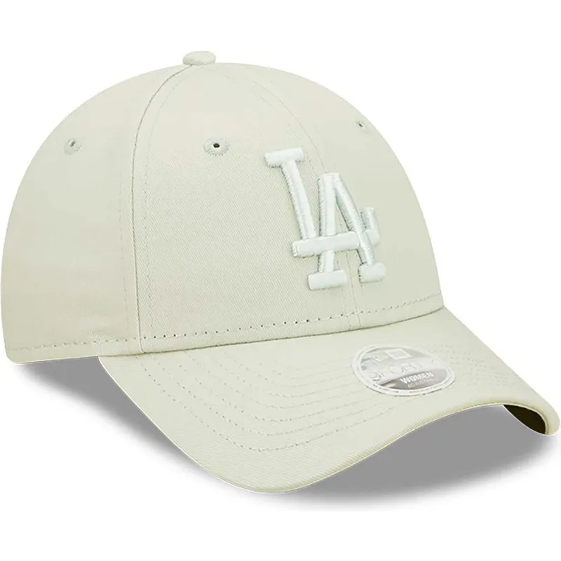 cap-izliekta-green-adjustable-strap-claro-claro-9forty-league-essential-no-los-angeles-dodgers-mlb-no-new-era