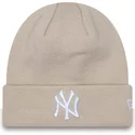 cap-beige-cuff-league-essential-no-new-york-yankees-mlb-no-new-era