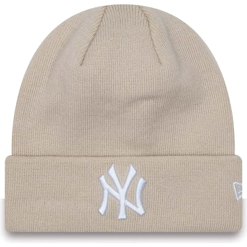 cap-beige-cuff-league-essential-no-new-york-yankees-mlb-no-new-era
