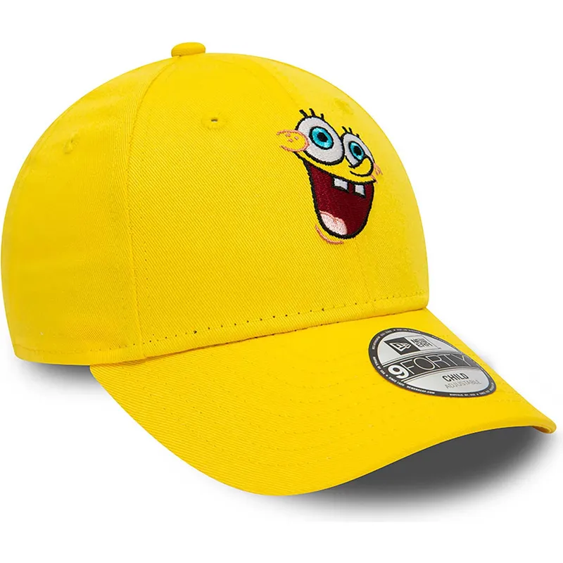 cepur-izliekta-dzeltens-regulejams-berniem-9forty-no-spongebob-no-new-era