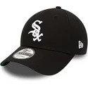 cepur-izliekta-melns-regulejams-9forty-team-side-patch-no-chicago-white-sox-mlb-no-new-era