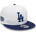 cepur-plakana-balts-snapback-9fifty-crown-patches-no-los-angeles-dodgers-mlb-no-new-era