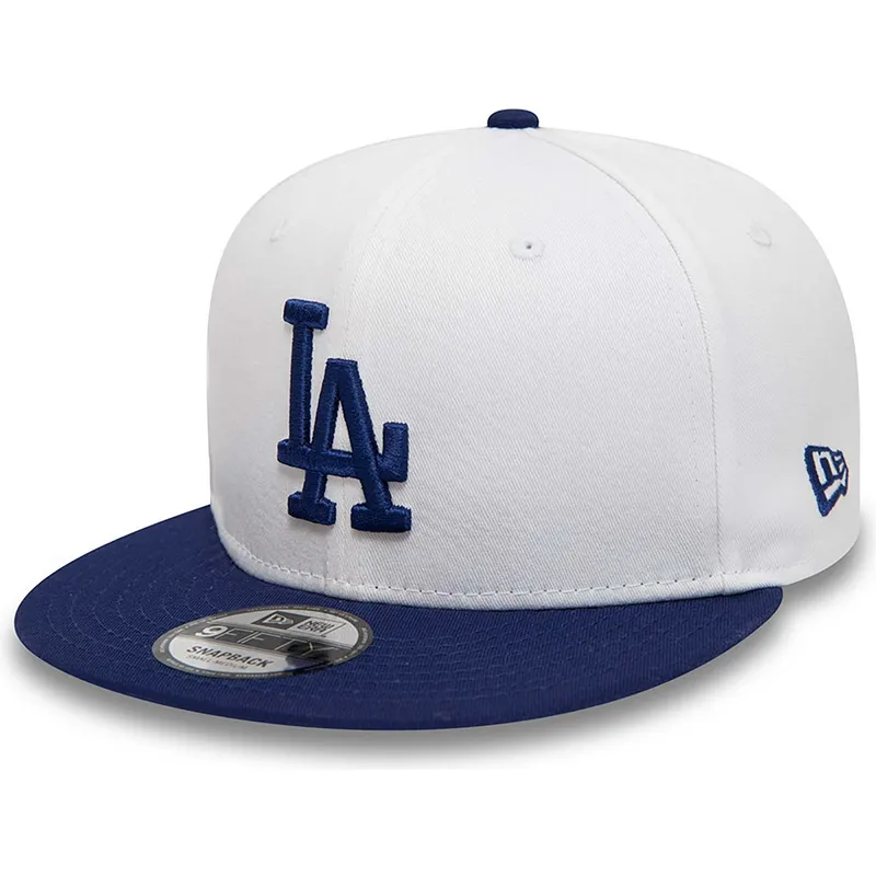 cepur-plakana-balts-snapback-9fifty-crown-patches-no-los-angeles-dodgers-mlb-no-new-era