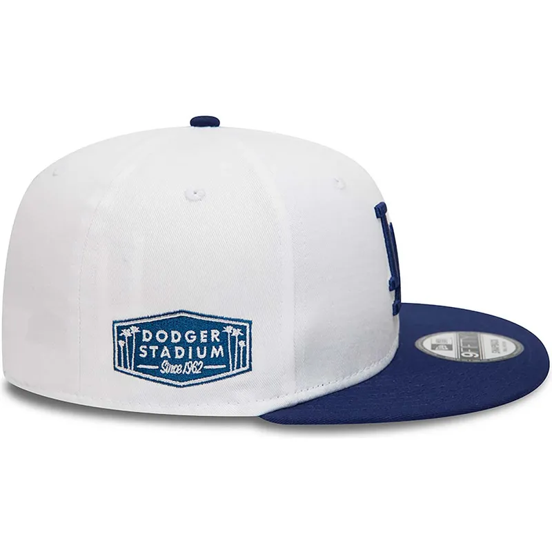 cepur-plakana-balts-snapback-9fifty-crown-patches-no-los-angeles-dodgers-mlb-no-new-era