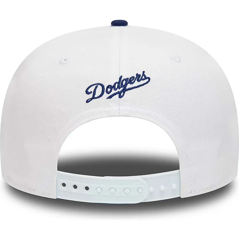 cepur-plakana-balts-snapback-9fifty-crown-patches-no-los-angeles-dodgers-mlb-no-new-era