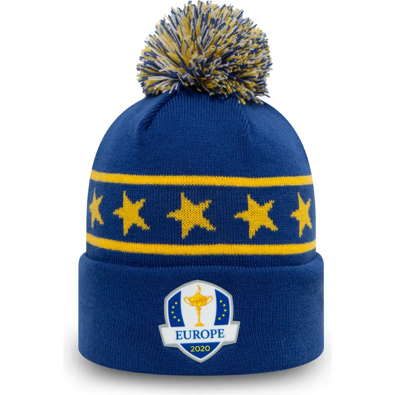 cepur-ar-bumbuli-zils-cuff-sunday-bobble-no-ryder-cup-europe-no-new-era