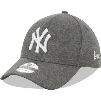 Cepur izliekta pelēks regulējama lente 9FORTY Jersey no New York Yankees MLB no New Era