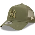 cepur-izliekta-truckeris-zals-snapback-a-frame-tonal-mesh-no-new-york-yankees-mlb-no-new-era