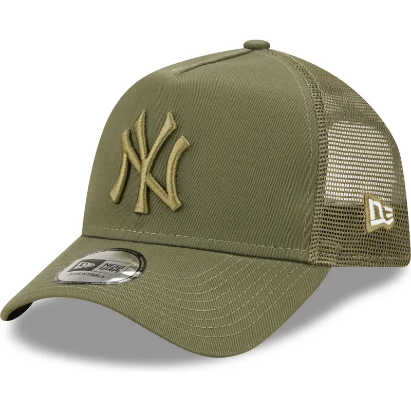cepur-izliekta-truckeris-zals-snapback-a-frame-tonal-mesh-no-new-york-yankees-mlb-no-new-era