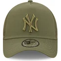 cepur-izliekta-truckeris-zals-snapback-a-frame-tonal-mesh-no-new-york-yankees-mlb-no-new-era