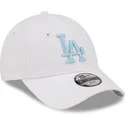 cepur-izliekta-balts-regulejams-berniem-9forty-league-essential-no-los-angeles-dodgers-mlb-no-new-era