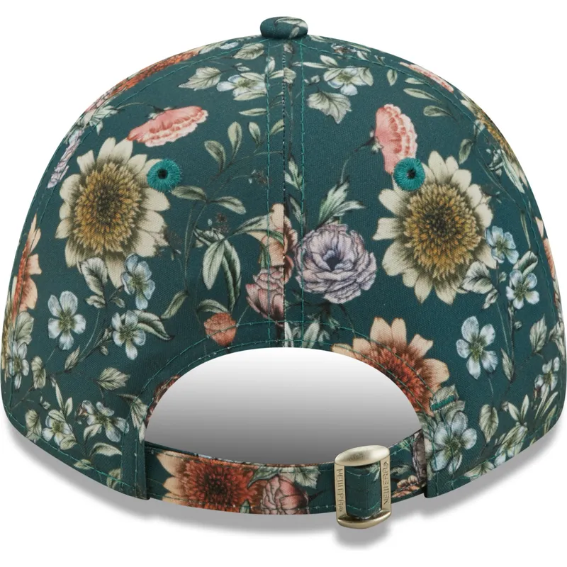 cepur-izliekta-zals-regulejams-9forty-all-over-print-floral-no-new-york-yankees-mlb-no-new-era