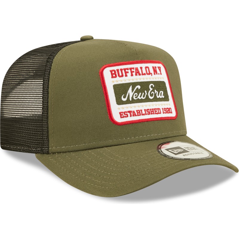 new-era-buffalo-new-york-a-frame-state-patch-green-trucker-hat